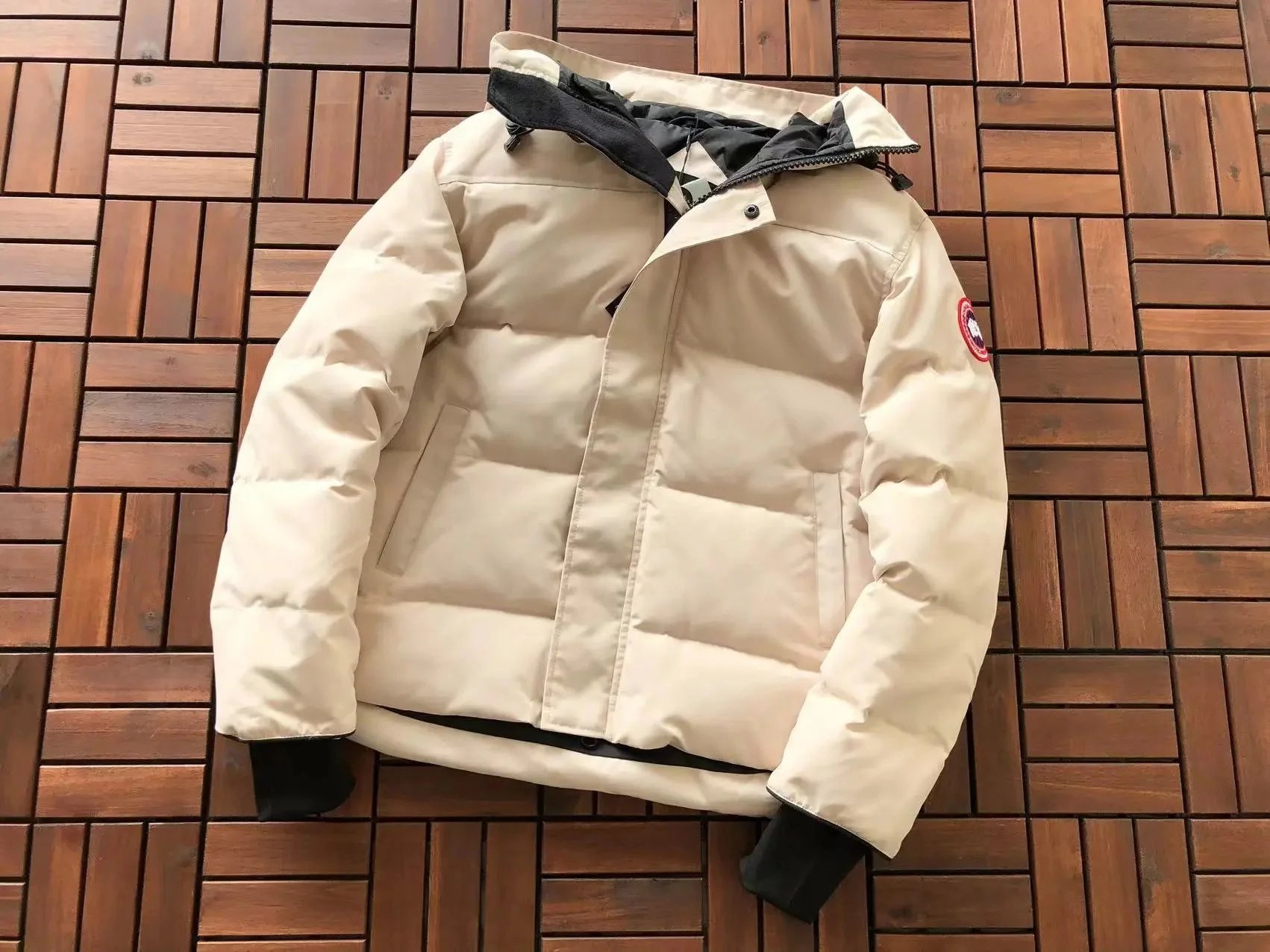Canada Goose Down Jackets Fur-Trim Hooded Jacket — 09
