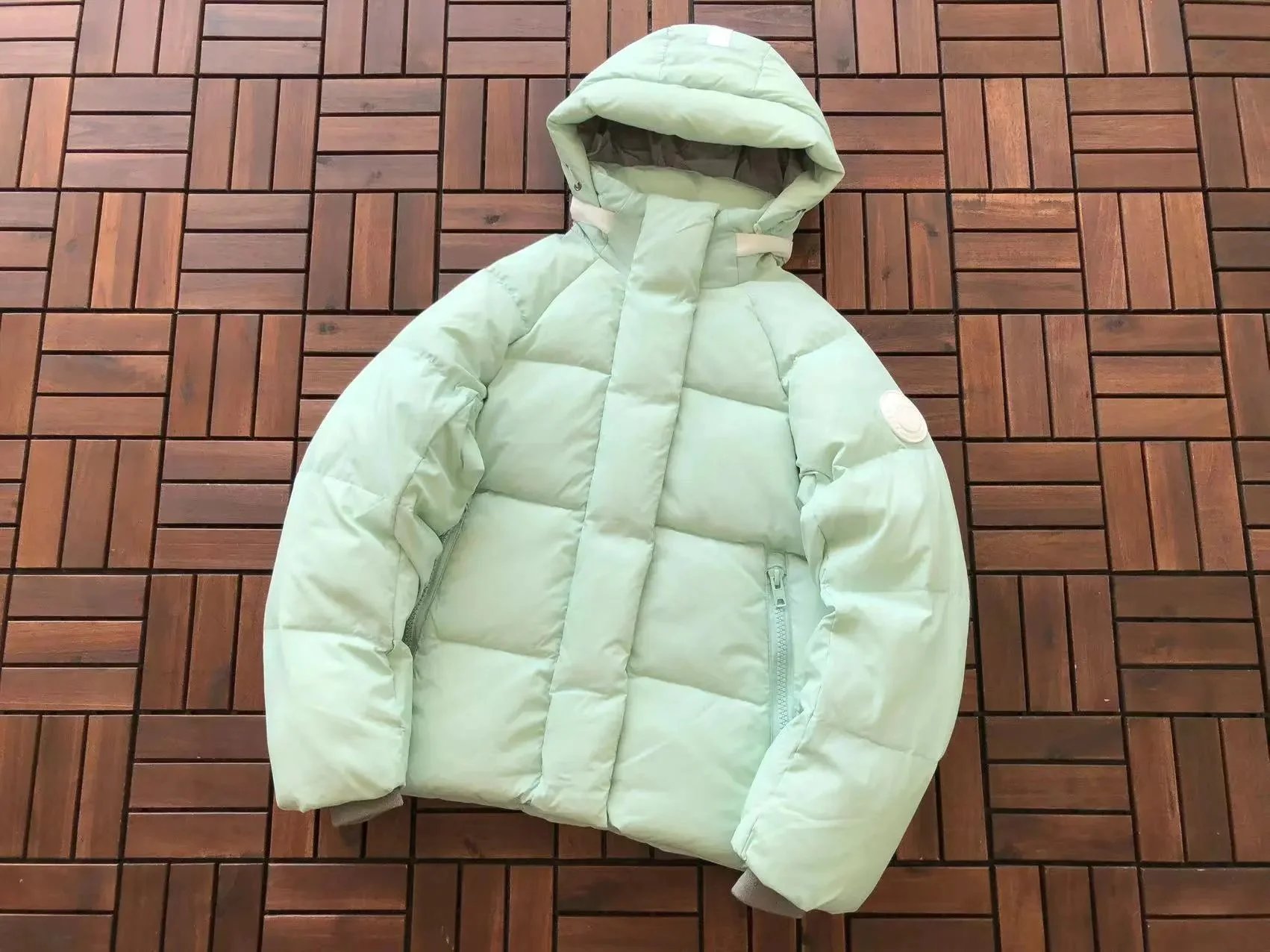 Canada Goose Down Jackets Fur-Trim Hooded Jacket — 39