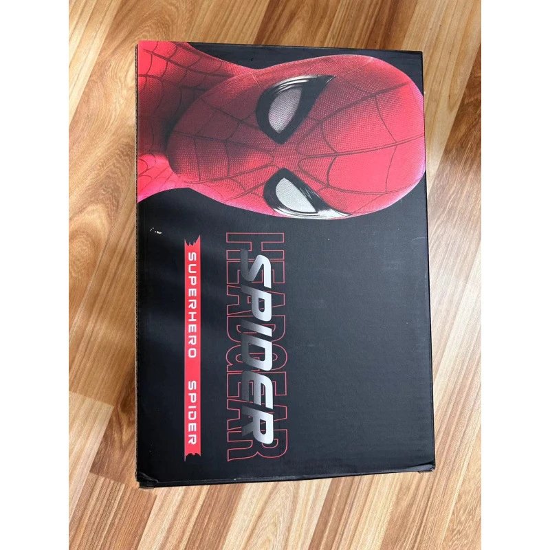 Spider-Man Uncategorized Electronic Movable-Eye Costume Mask — Touch luminous-color boxed