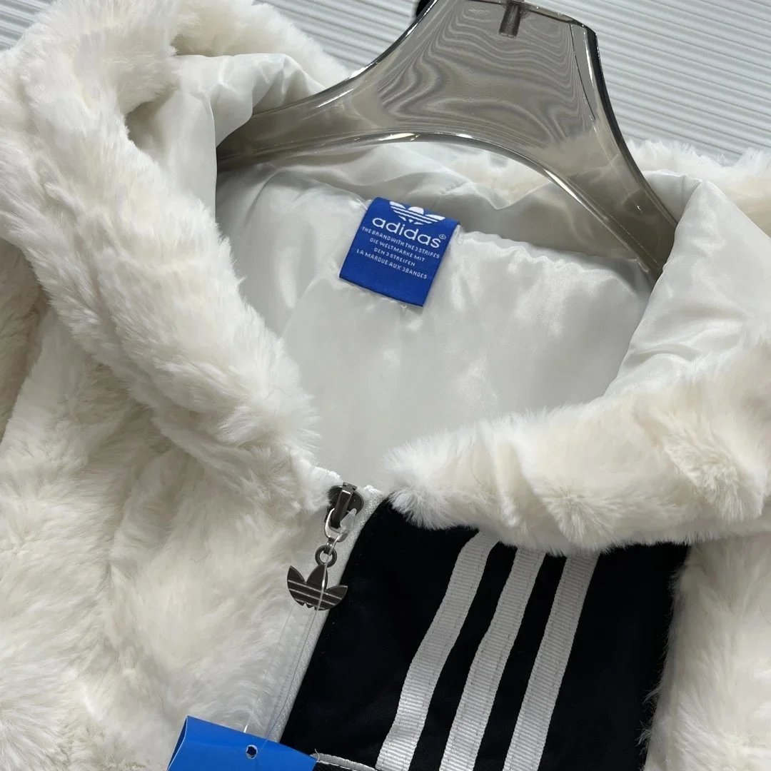 Adidas Vests Stand-Collar Quilted Printed Vest image 14