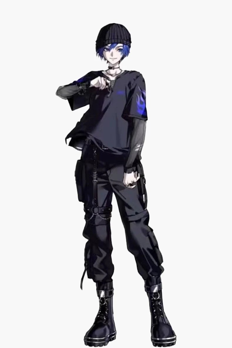 Design KAITO Fuel Plan Set Black Streetwear Ensemble - 32