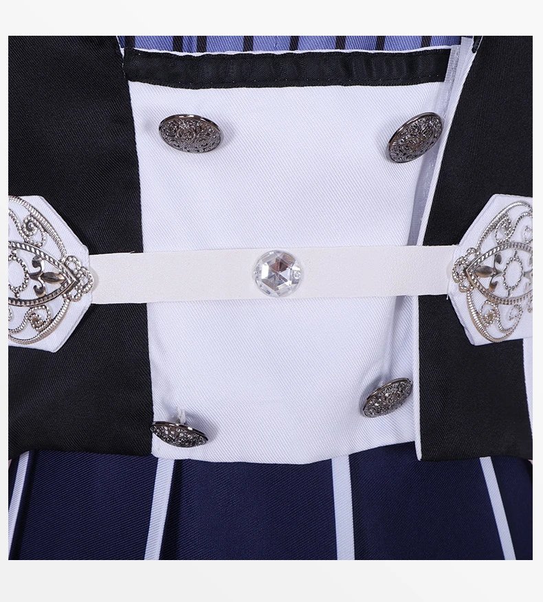 Design World Plan (Caoyao Ningning) Cosplay Costume Set White Purple Formal Outerwear Sets - 7
