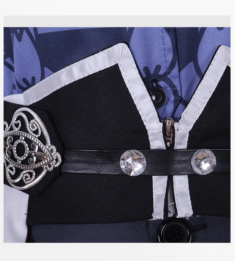 Design World Plan (Caoyao Ningning) Cosplay Costume Set White Purple Formal Outerwear Sets - 31