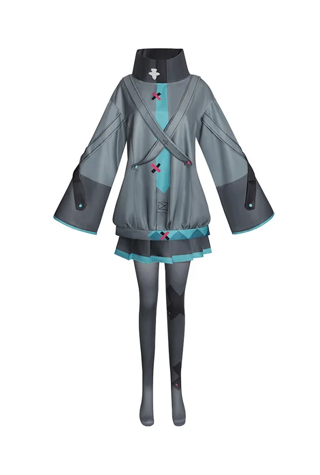 Unbranded Matching Sets Hatsune Miku Movie Version Cosplay Costume Set product detail image 5