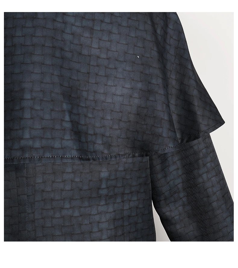 Design Pinstripe Suit Set Black - 11