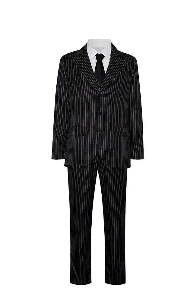 Unbranded Black Pinstripe Costume Suit product detail image 18
