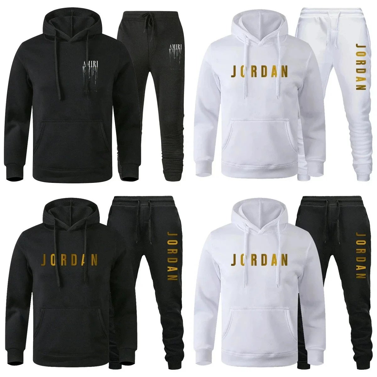 Jordan Hoodie Set Bl