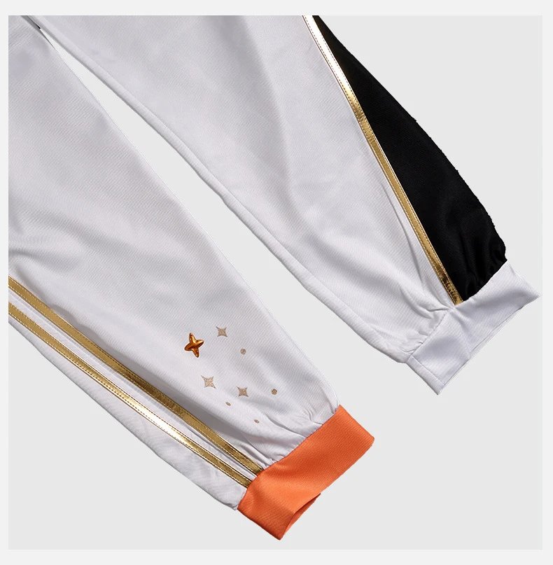 Design World Plan (Bai Shihan) 5th Anniversary Thank You Event Cosplay Costume Set White Blue Gold Sets - 13