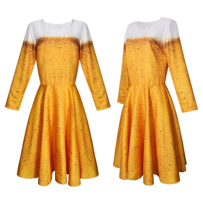 Unbranded Matching Sets Beer Print Costume Set image 5