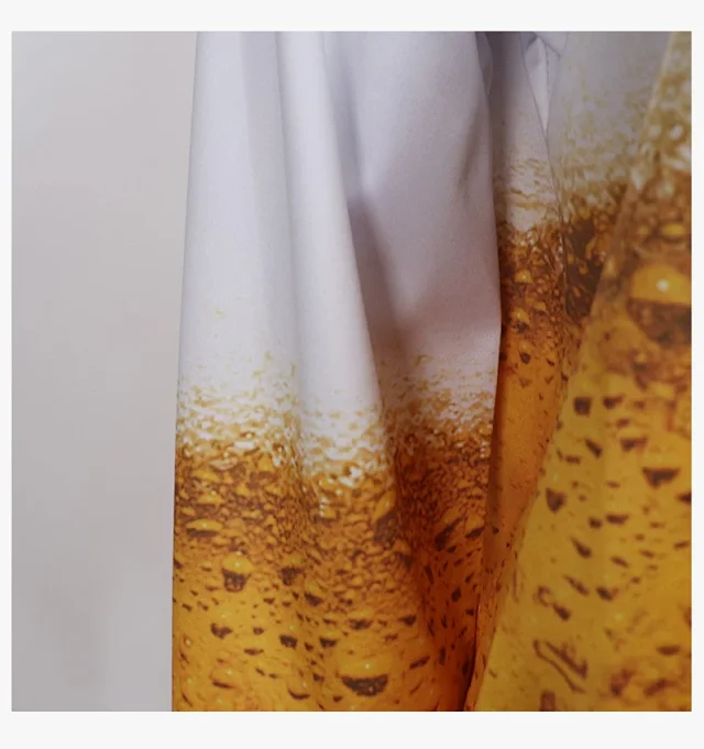 Unbranded Matching Sets Beer Print Costume Set product detail image 27