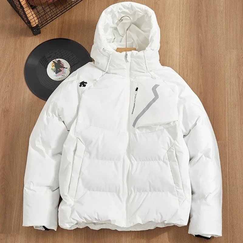 Descente Jackets Hooded zip-up jacket with chest zip pocket image 13