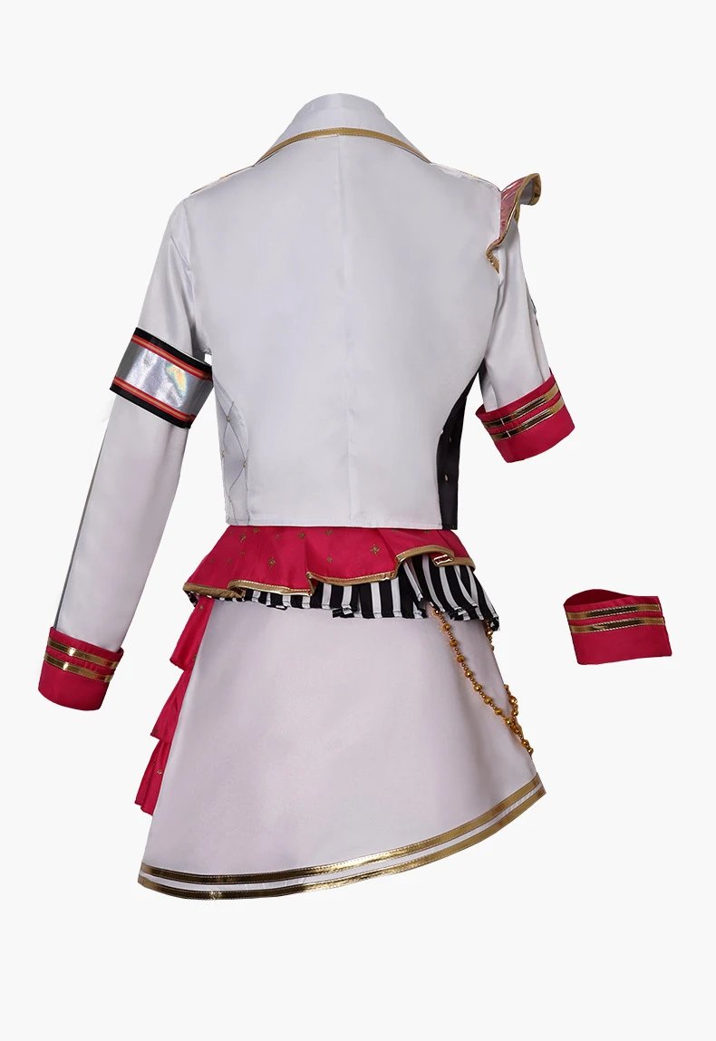Design World Plan (Bai Shihan) 5th Anniversary Thank You Event Cosplay Costume Set White Blue Gold Sets - 41