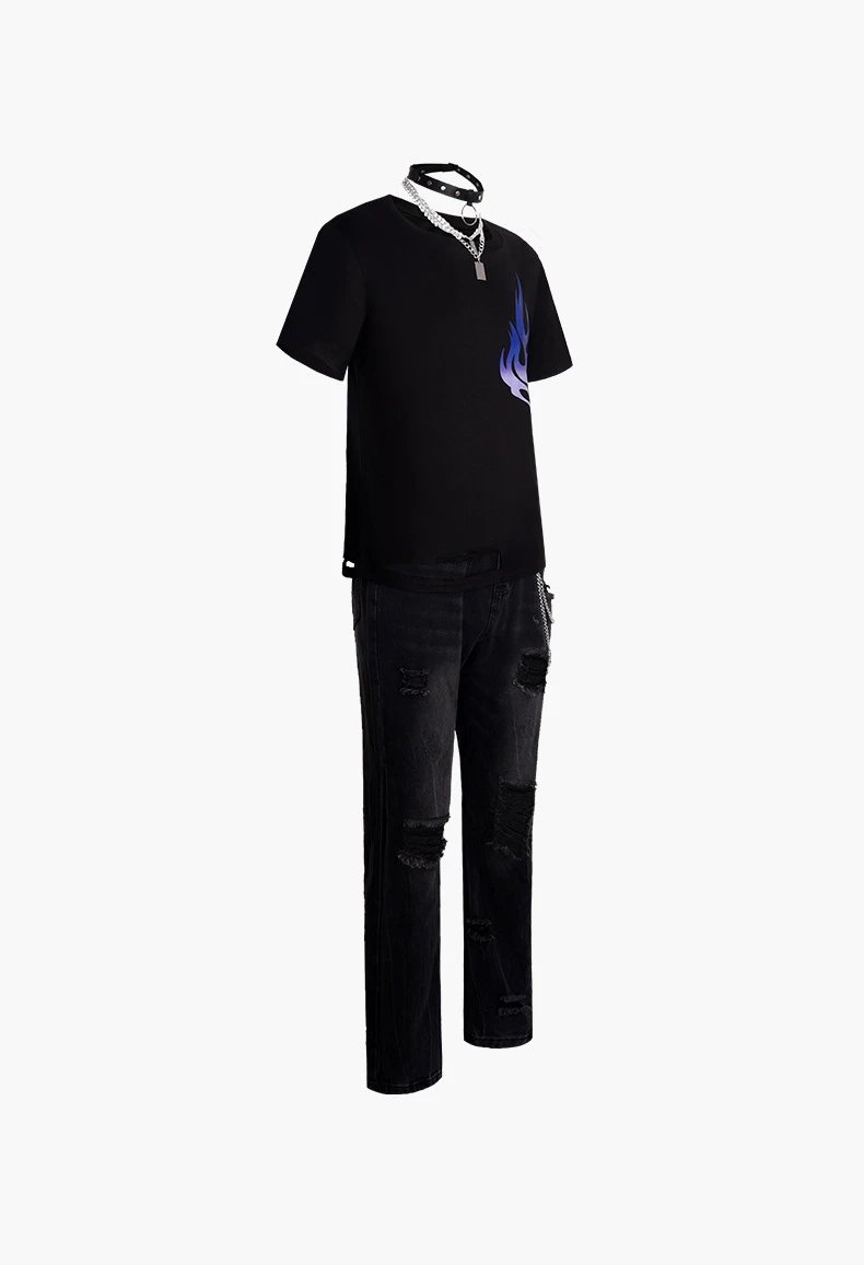Design KAITO Fuel Plan Set Black Streetwear Ensemble - 5
