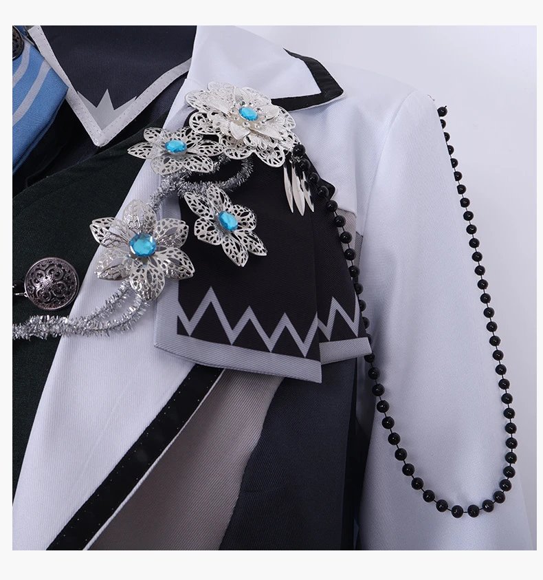Design World Plan (Caoyao Ningning) Cosplay Costume Set White Purple Formal Outerwear Sets - 20