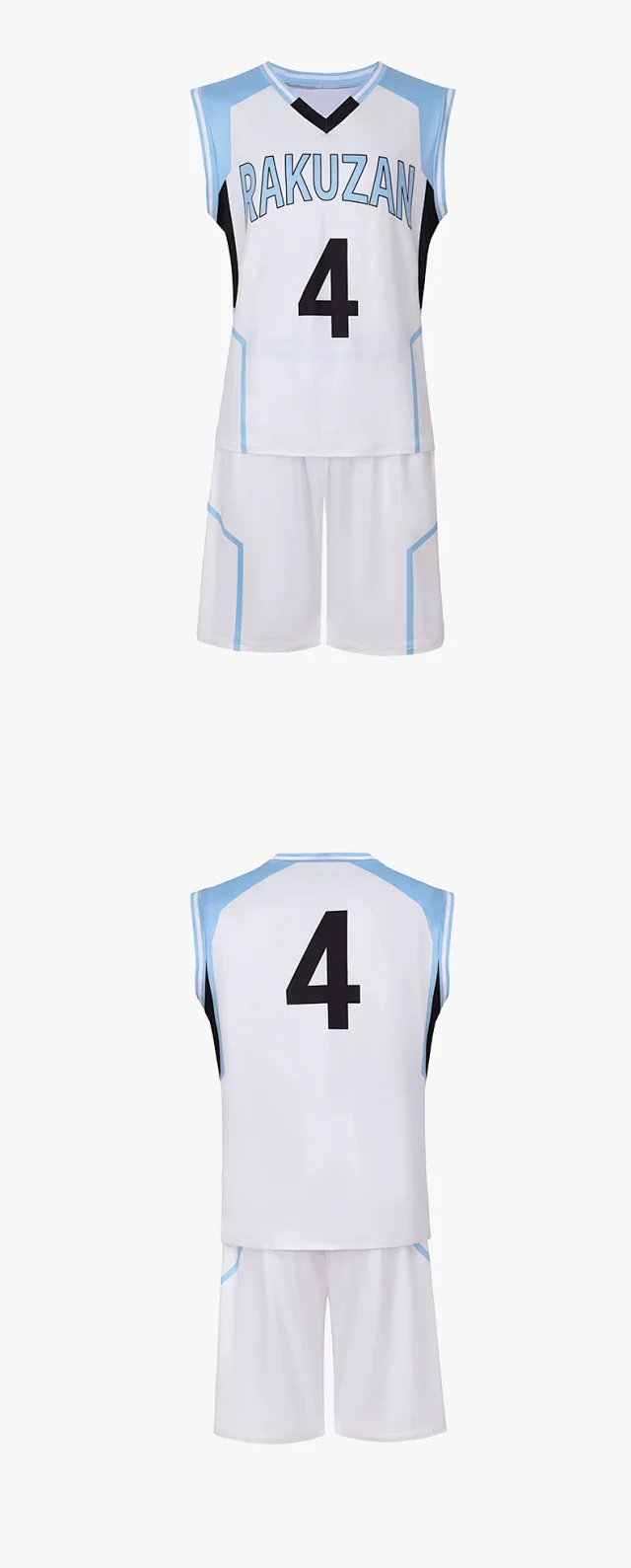 Unbranded Matching Sets Kuroko's Basketball Team Uniform Set product detail image 3