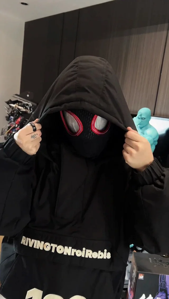 Spider-Man Uncategorized Electronic Movable-Eye Costume Mask product detail image 2