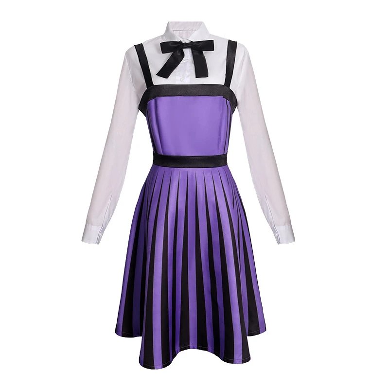 Unbranded Matching Sets 856 Purple and Black Striped Costume Set image 4