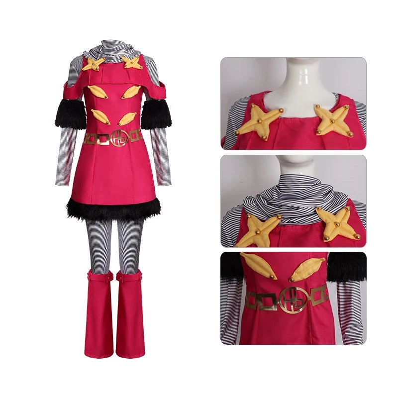 Unbranded Matching Sets JoJo's Bizarre Adventure Hot Pants Cosplay Costume Set image 3