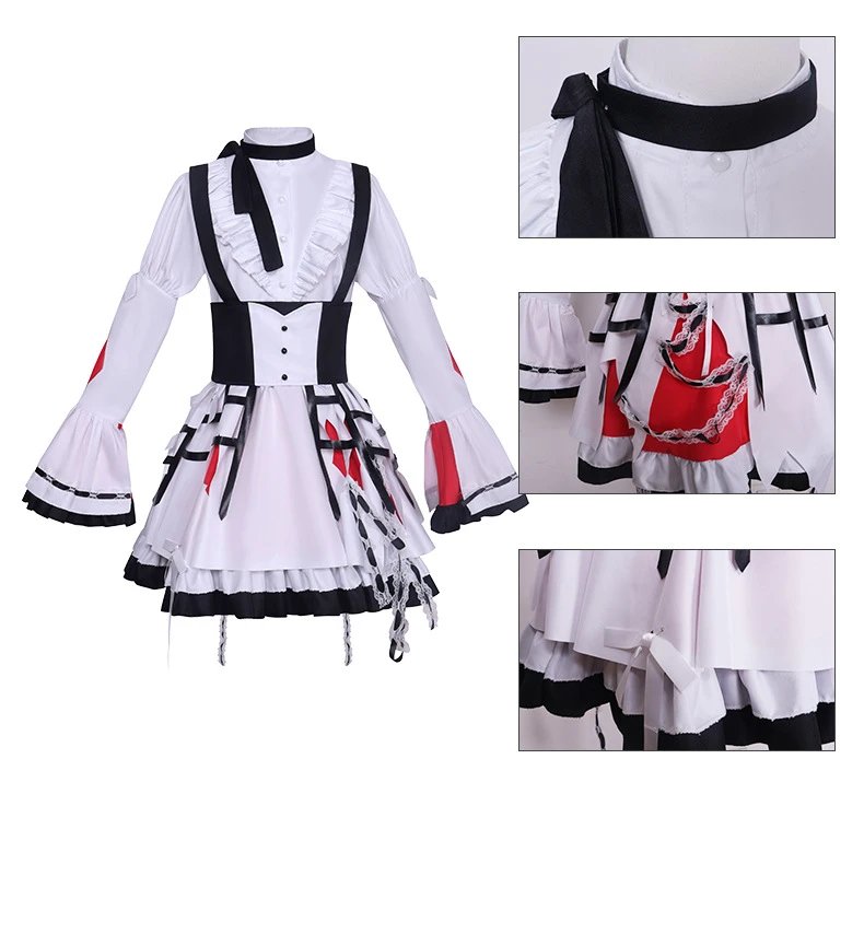 Design Meiko Ena World Plan Five-Box Set White Floral Lolita Dress - 25