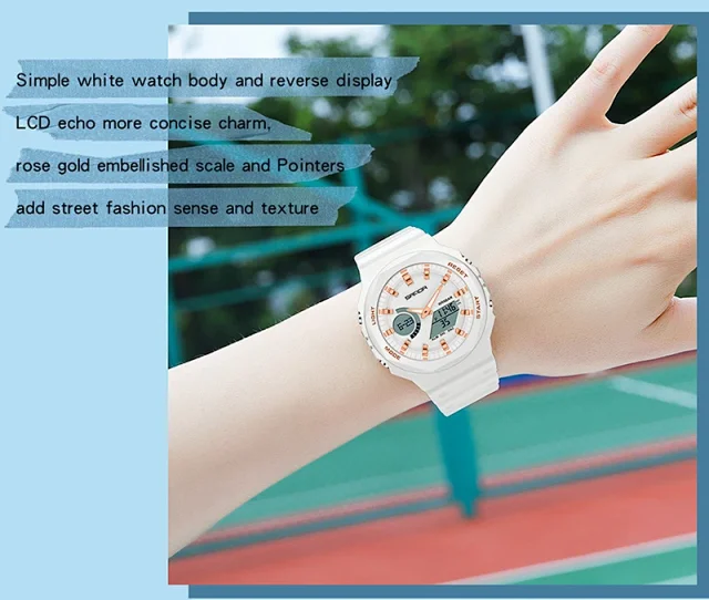 SANDA Watches Analog-Digital Sports Watch product detail image 35