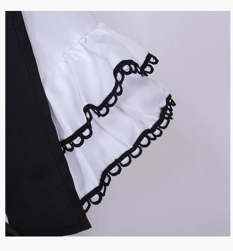 Design Hatsune Miku Xiao Liangxiong (Jing Yin Lian) Cosplay Costume Set Black White Yellow - 9