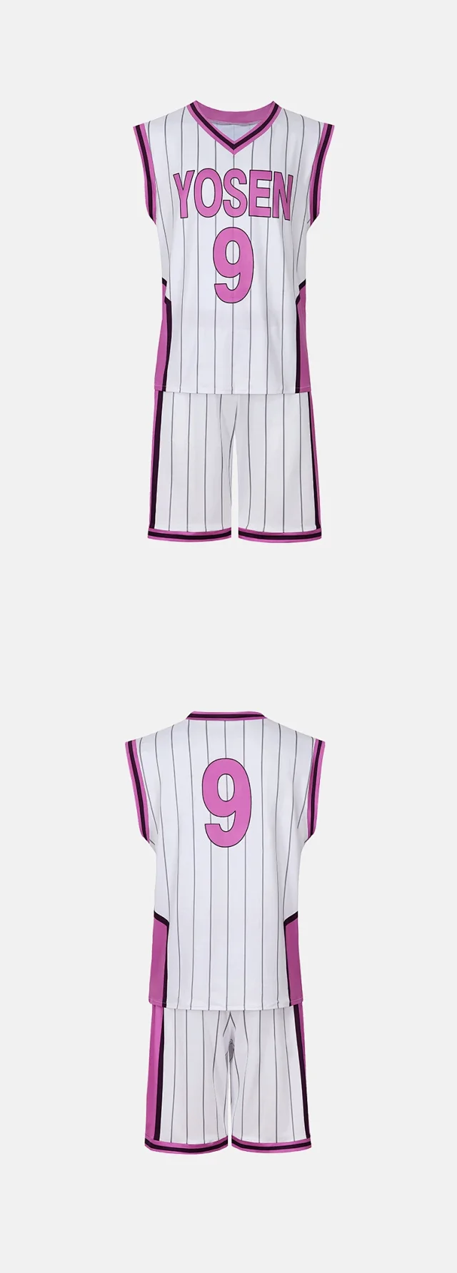 Unbranded Matching Sets Kuroko's Basketball Team Uniform Set product detail image 8