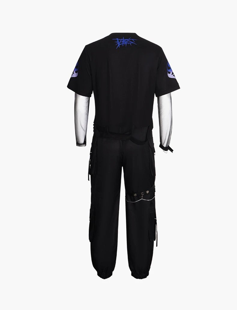 Design KAITO Fuel Plan Set Black Streetwear Ensemble - 38