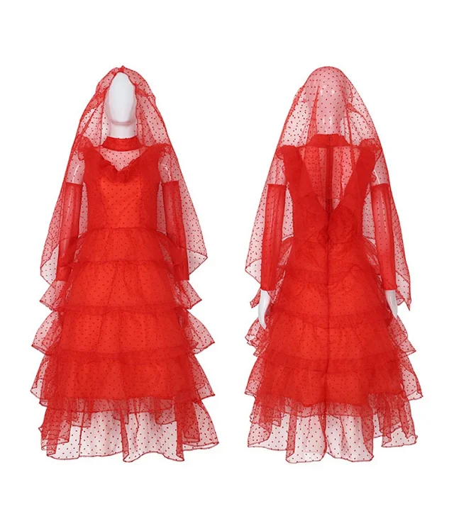 Unbranded Dresses Lydia Gothic Dress Set with Veil and Arm Sleeves product detail image 1