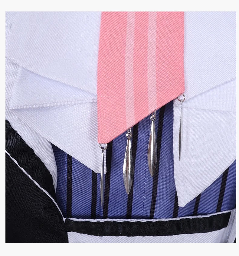 Design World Plan (Caoyao Ningning) Cosplay Costume Set White Purple Formal Outerwear Sets - 5
