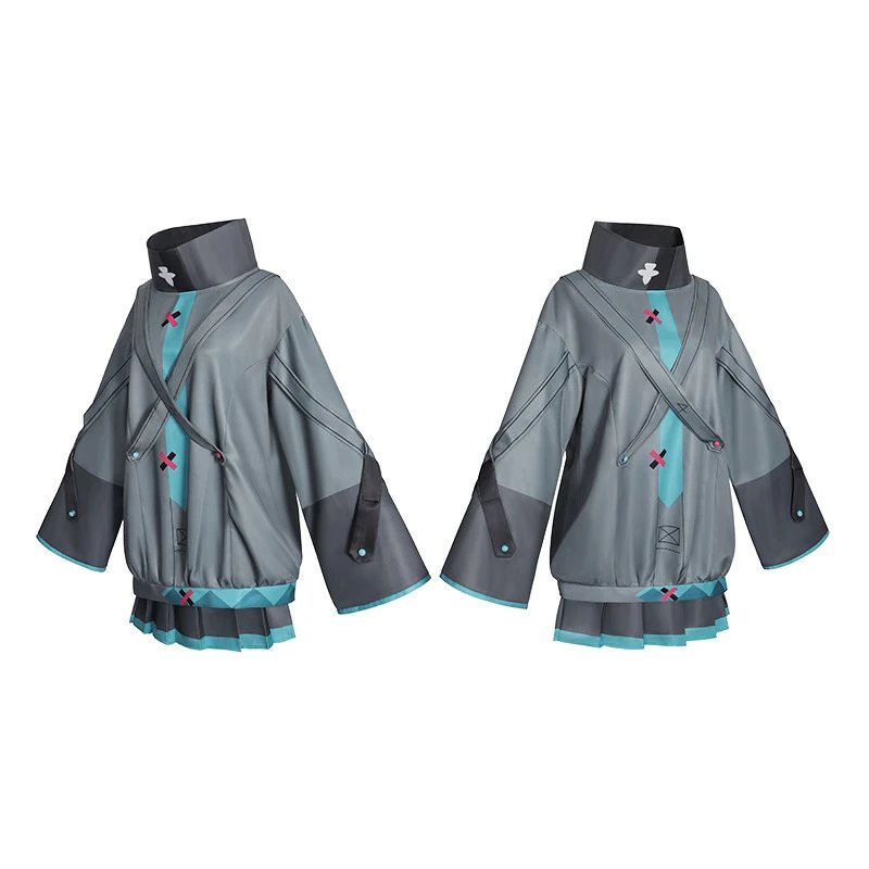 Unbranded Matching Sets Hatsune Miku Movie Version Cosplay Costume Set image 4
