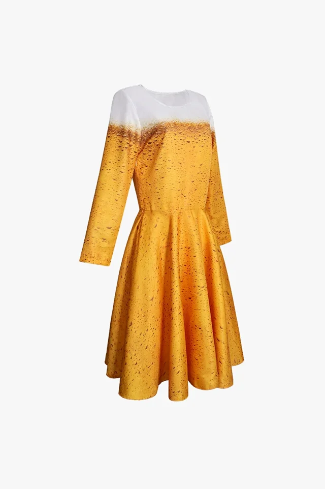 Unbranded Matching Sets Beer Print Costume Set product detail image 11