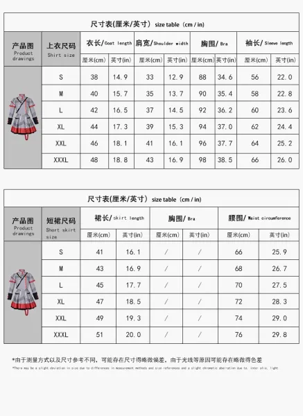 Design Military-Style Uniform Dress Set Gray Red - 4