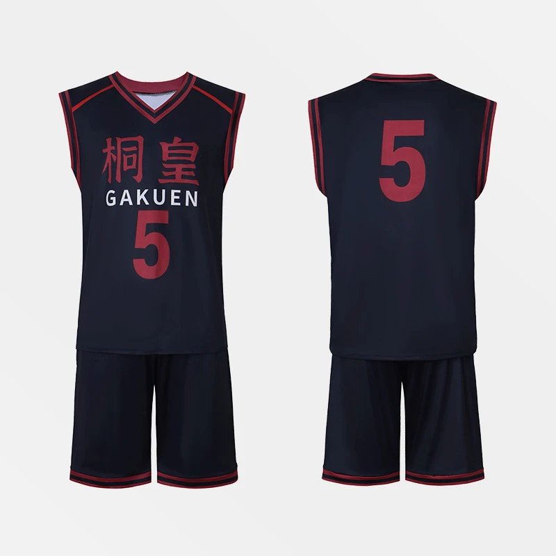 Unbranded Matching Sets Kuroko's Basketball Team Uniform Set image 3