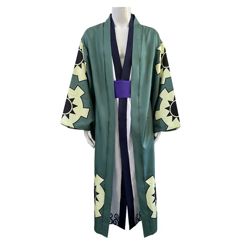 Unbranded Matching Sets Roronoa Zoro Cosplay Kimono Set image 2
