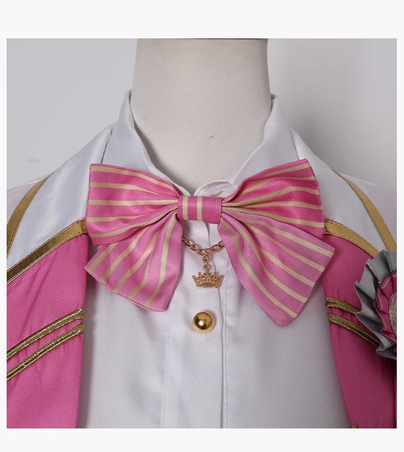 Design World Plan (Tian Ma Si) 5th Anniversary Gratitude Concert Costume Set White Yellow Holographic Performance Outfit - 8