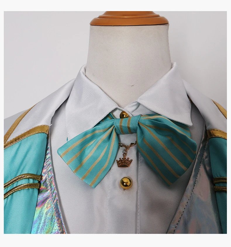 Design World Plan (Tian Ma Si) 5th Anniversary Gratitude Concert Costume Set White Yellow Holographic Performance Outfit - 19
