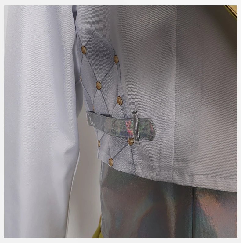 Design World Plan (Tian Ma Si) 5th Anniversary Gratitude Concert Costume Set White Yellow Holographic Performance Outfit - 51