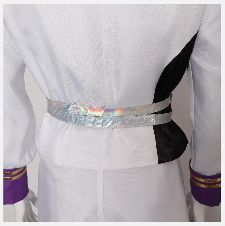 Design World Plan (Tian Ma Si) 5th Anniversary Gratitude Concert Costume Set White Yellow Holographic Performance Outfit - 37