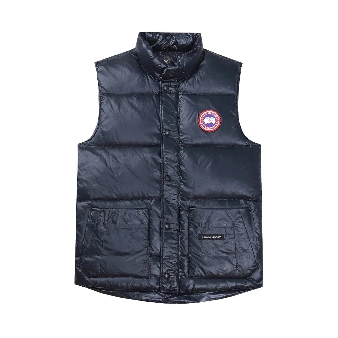 Canada Goose Vests Quilted puffer vest with stand collar and patch pockets — 02
