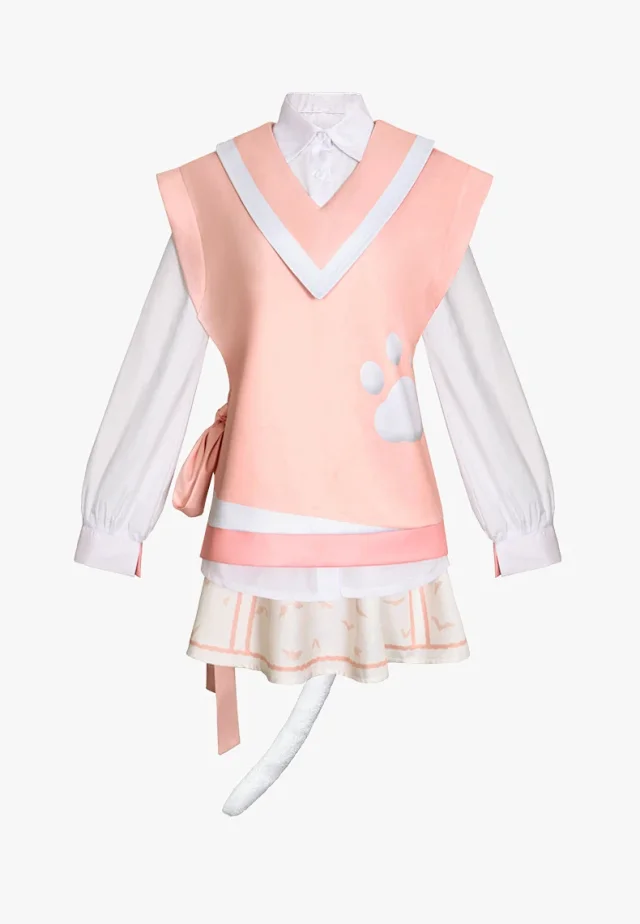 Unbranded Matching Sets Cat-Themed Anime Cosplay Costume Set product detail image 15