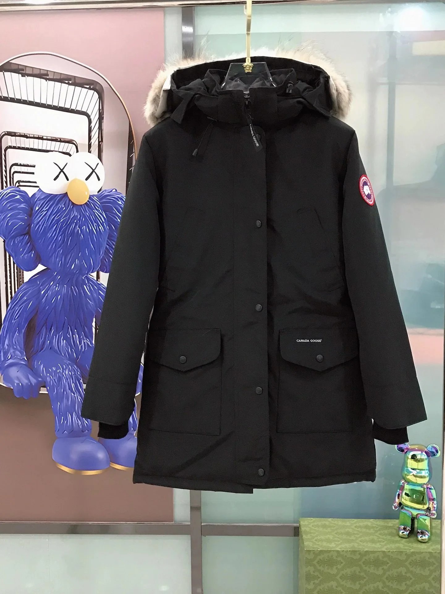 Canada Goose Vests Quilted puffer vest with stand collar and patch pockets — 13
