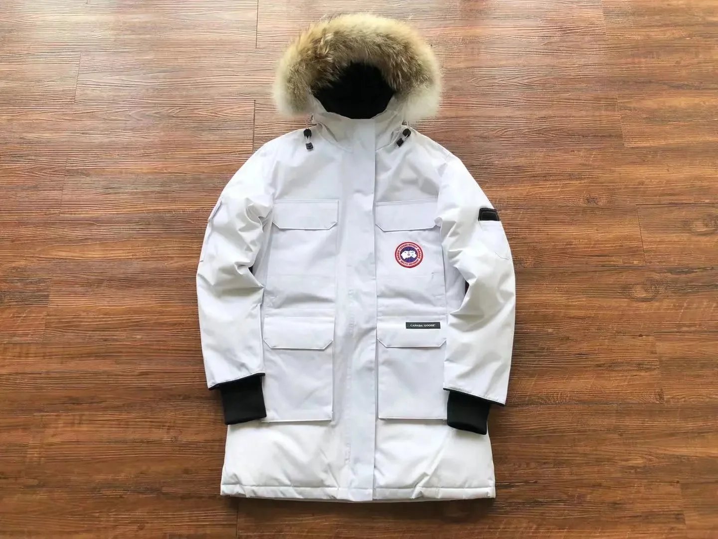 Canada Goose Down Jackets Fur-Trim Hooded Parka — 01