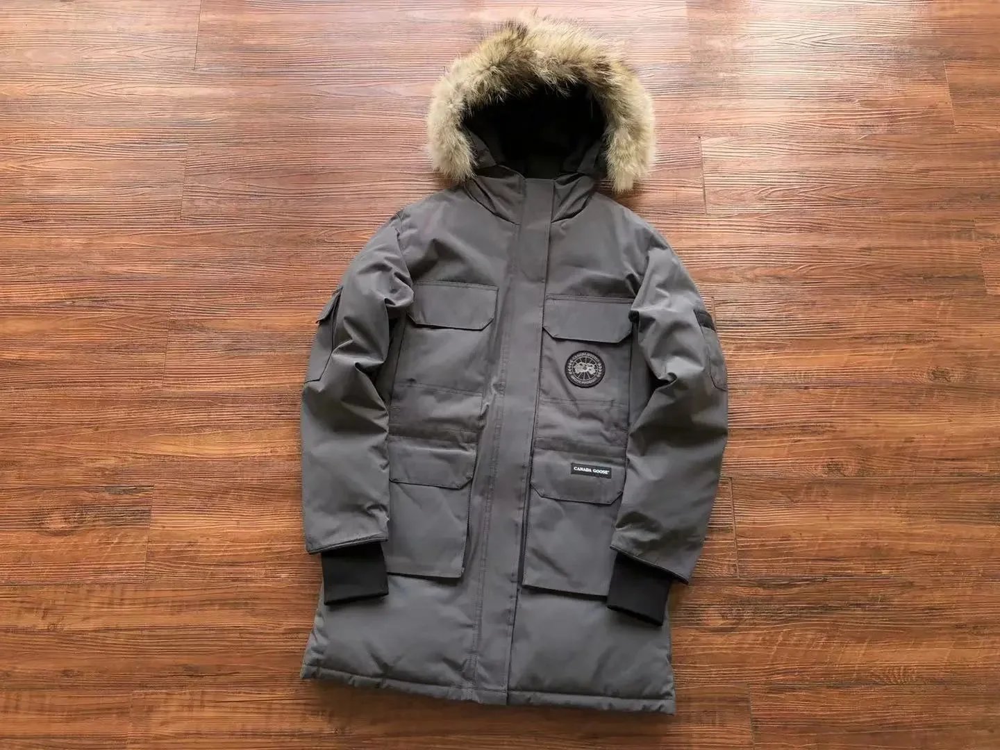 Canada Goose Down Jackets Fur-Trim Hooded Parka — 06