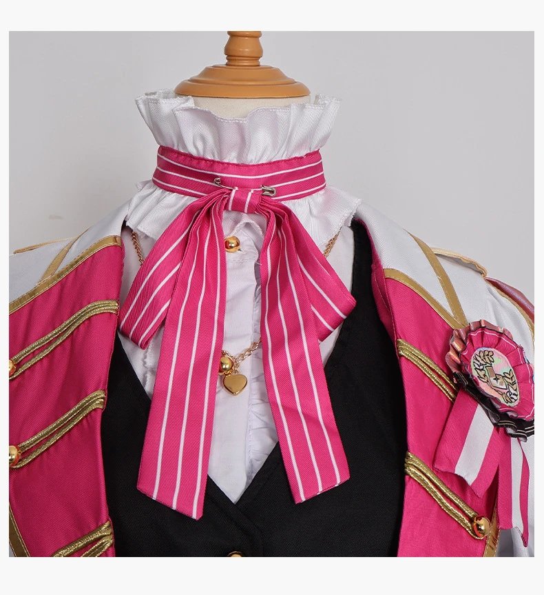 Design A25106 Pink & White Idol Performance Costume Set - 31