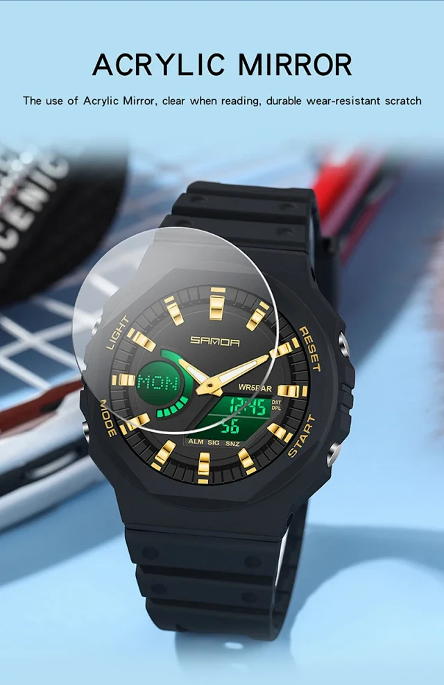 SANDA Watches Analog-Digital Sports Watch product detail image 41