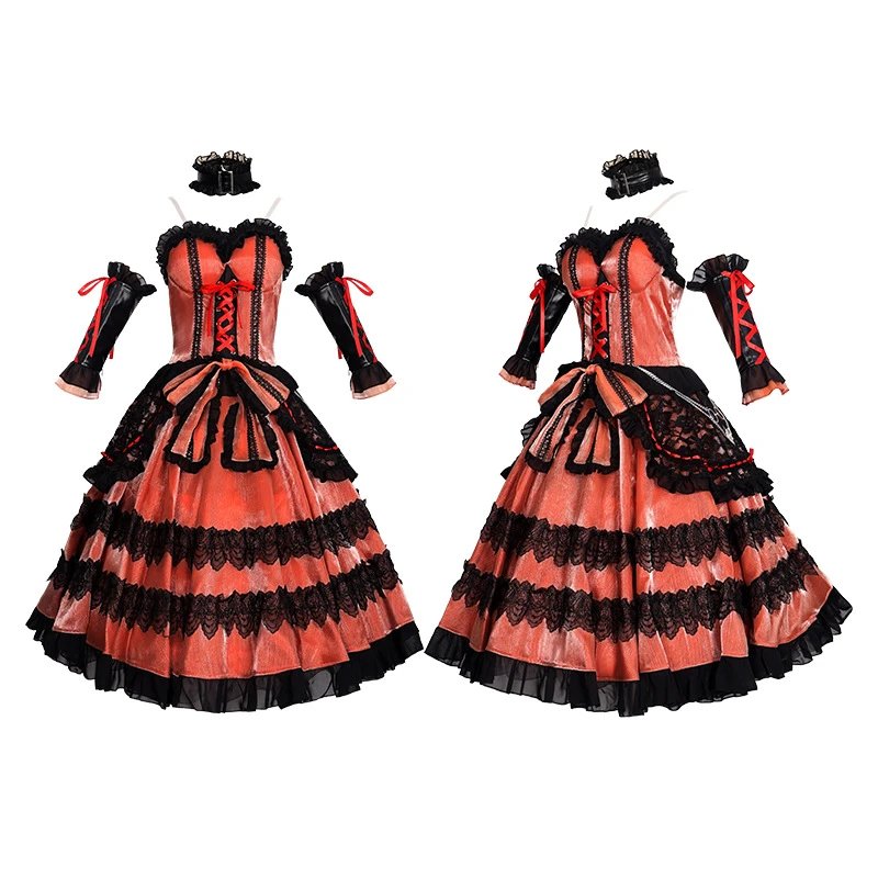 Unbranded Dresses Date A Live Kurumi Tokisaki cosplay dress set image 2