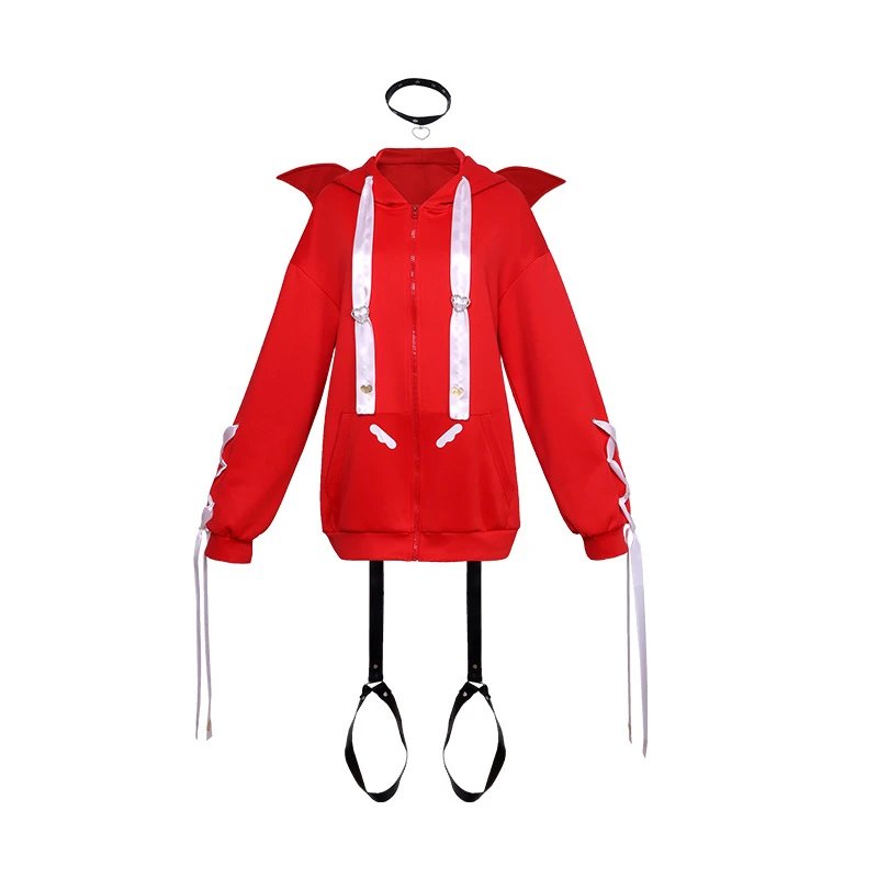 Unbranded Matching Sets Needy Streamer Overload Cosplay Hoodie Costume Set image 3