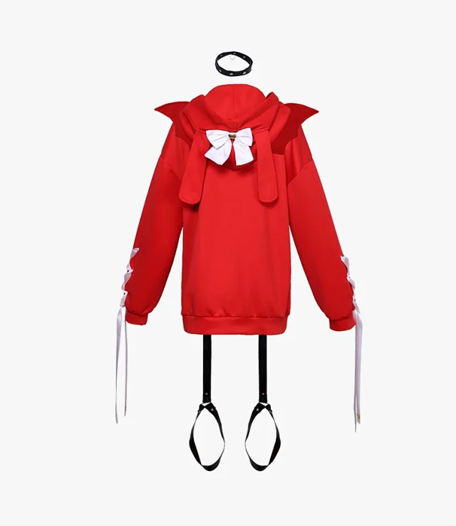 Unbranded Matching Sets Needy Streamer Overload Cosplay Hoodie Costume Set product detail image 6
