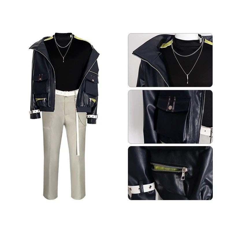 Unbranded Matching Sets Project Sekai Fiery Cosplay Costume Set image 4