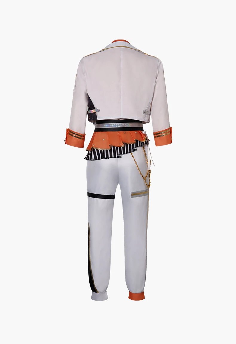 Design World Plan (Bai Shihan) 5th Anniversary Thank You Event Cosplay Costume Set White Blue Gold Sets - 5